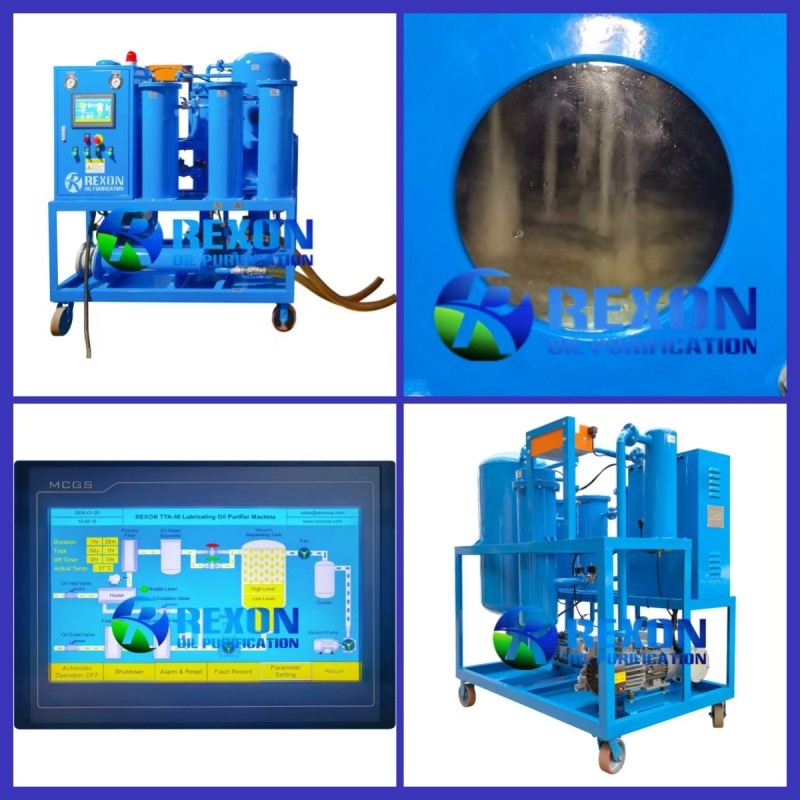 REXON TYA Series Vacuum Lubricating Oil Purifier: Advanced Solution for Industrial Lubricating Oil Maintenance