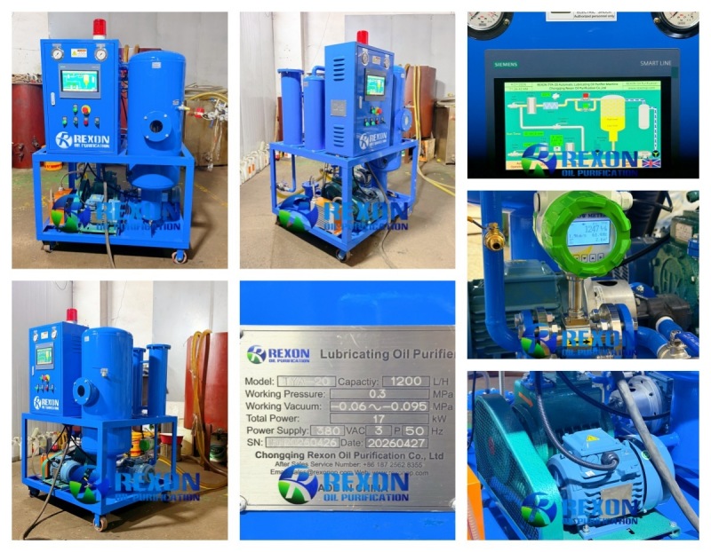 REXON Portable Lubricating Oil Purifier 1200Liters/Hour