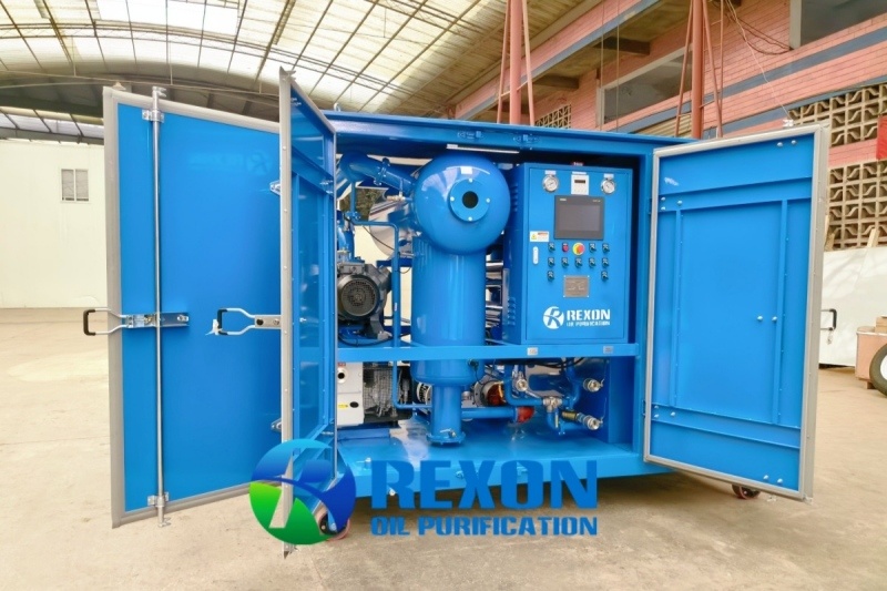 REXON 12000LPH Mobile Transformer Oil Filtration Machine for Large Power Transformers
