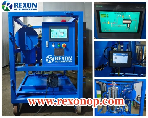 REXON Newly Customized Coalescence–Separation Oil Purification System