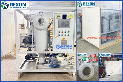 REXON Latest Customized Vacuum Transformer Oil Purifier Successfully Delivered